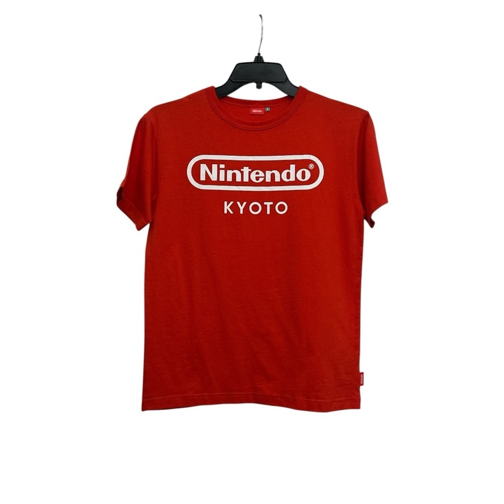 Nintendo Kyoto Red Graphic Tee Size Small Store Limited Official Gaming Merch